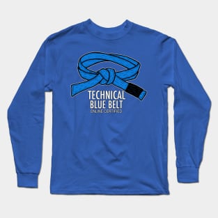 Blue Belt Long Sleeve T-Shirt